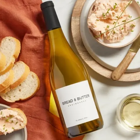 Bread & Butter Chardonnay White Wine - 750ml Bottle image {1}
