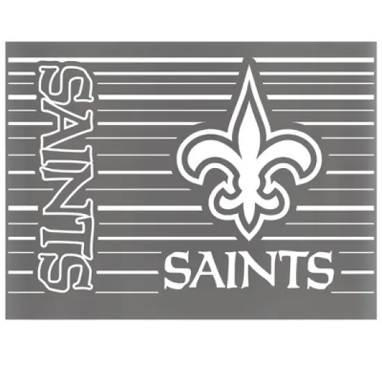 NFL New Orleans Saints Acrylic Water Bottle with UV Graphics - 34oz image {3}
