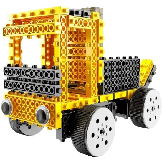 Link Ready! Set! Play!127 Piece Motorized Construction Truck Building Kit, STEM Toys Building Sets For Kids image {3}