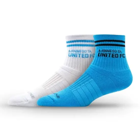 MLS Minnesota United FC Half Calf Knit 2pk Socks: Cushioned Crew Socks image {3}