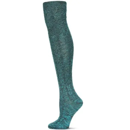 Memoi Braid Trails Cotton Blend Over The Knee Socks image {6}