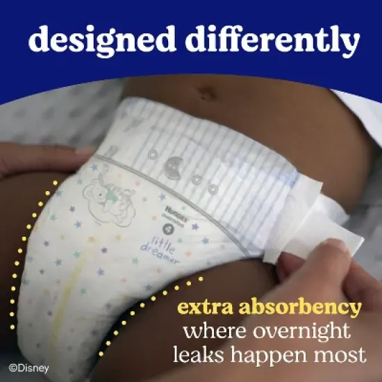 Huggies Overnites Diapers Jumbo Pack - Size 4 - 21ct image {2}