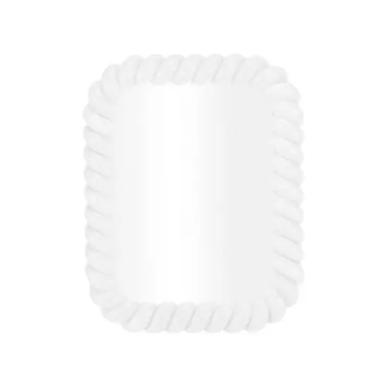 Unique Bargains Twisted Square Shape Desktop Cosmetic Mirror 1 Pc image {3}