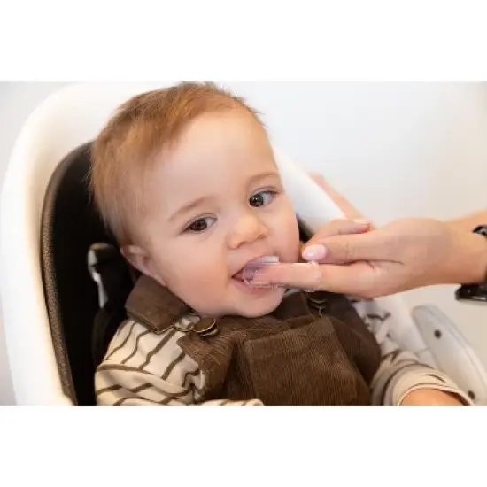 Haakaa Silicone Finger Toothbrush Set 2pcs image {10}