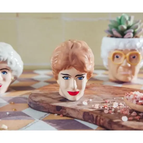 Silver Buffalo The Golden Girls Rose and Blanche Ceramic Salt and Pepper Shakers | Set of 2 image {4}