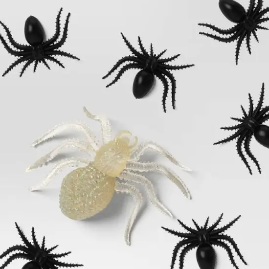 150ct Spiders Halloween Decorative Prop - Hyde and EEK! Boutique&trade;: Plastic image {2}