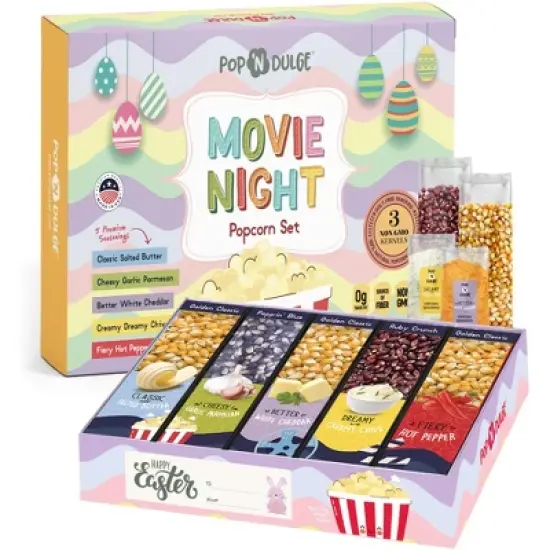 Easter Movie Night Gourmet Popcorn Gift Set image {9}