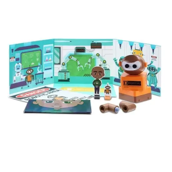 Brown Toy Box Justin Robotics STEAM Kit image {2}