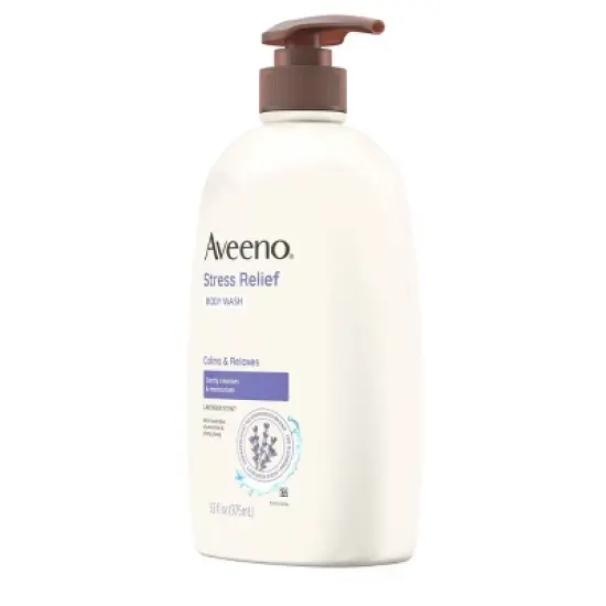 Aveeno Stress Relief Body Wash with Lavender & Chamomile - 33 fl oz image {6}