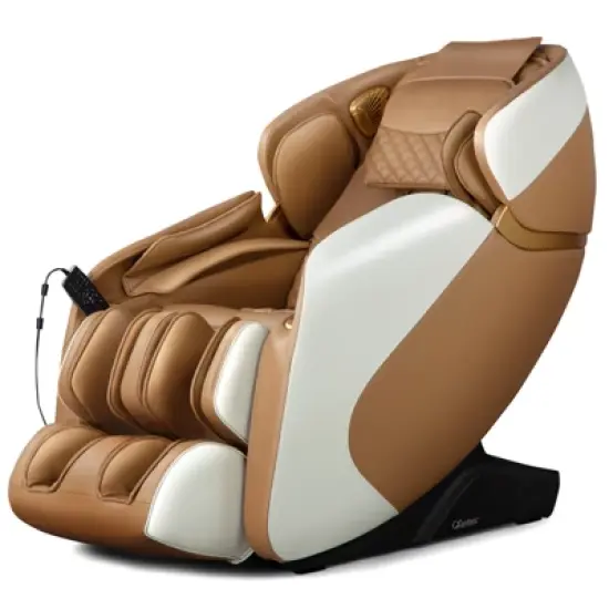 Relaxe Zero Gravity Shiatsu Massage Chair with Heating (SL-Track)  Brown/Coffee image {9}