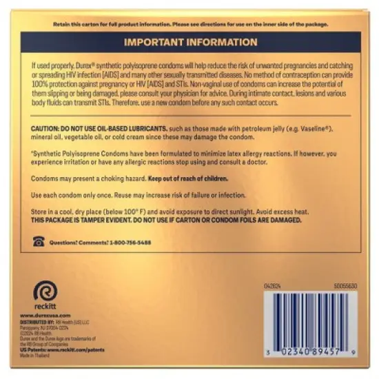 Durex Real Feel Condoms - 24ct image {12}