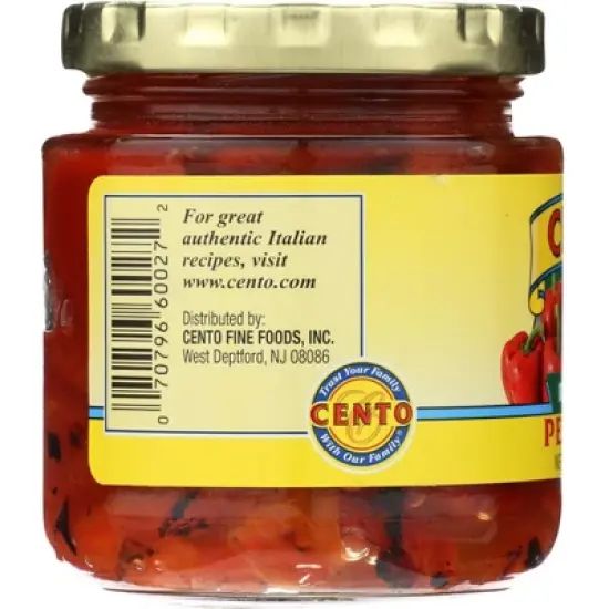 Cento Roasted Peppers - Case of 12/7 oz image {3}