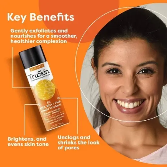 TruSkin Liquid Exfoliant with Vitamin C - 4.2 fl oz image {2}