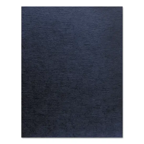 Fellowes Linen Texture Binding System Covers 11 x 8-1/2 Navy 200/Pack 52098 image {5}