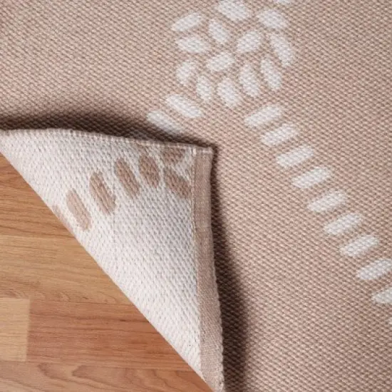 Modern Coastal Diamond Lattice Indoor Outdoor Area Rug by Blue Nile Mills image {3}