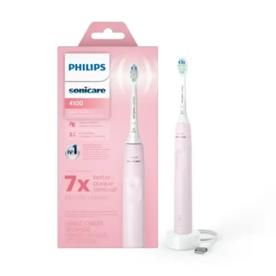 Philips Sonicare 4100 Plaque Control Rechargeable Electric Toothbrush - HX3689/24 image {16}