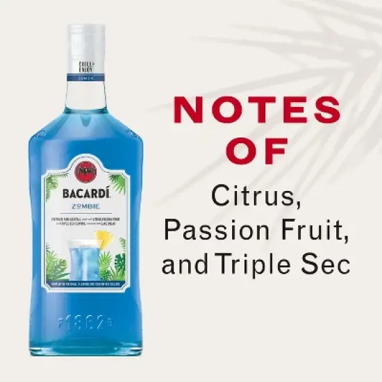 Bacardi Zombie Pre-Mixed Cocktail - 1.75L Bottle image {1}