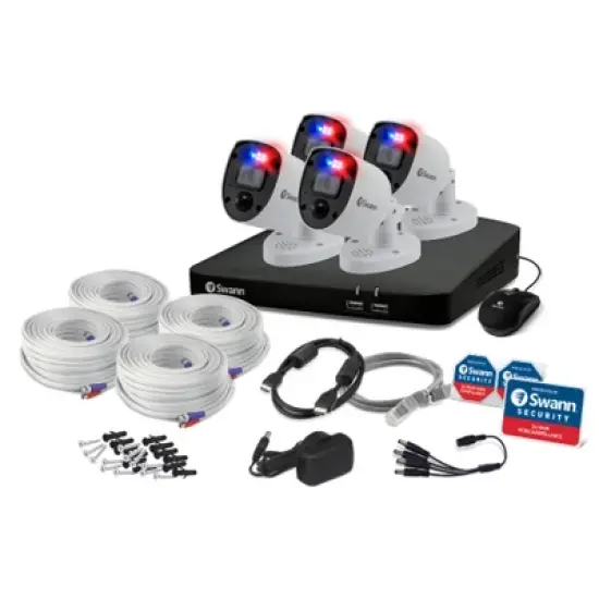 Swann Enforcer 4 Camera 8 Channel 4K Ultra HD DVR Security System - SODVK-856804RL image {6}