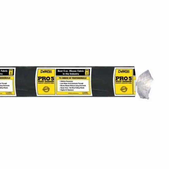 DeWitt P3 3&rsquo;x250&rsquo; 5 Oz & P6 6&rsquo;x250&rsquo; 5 Oz Pro 5 Landscape Weed Block Fabric Rolls image {3}