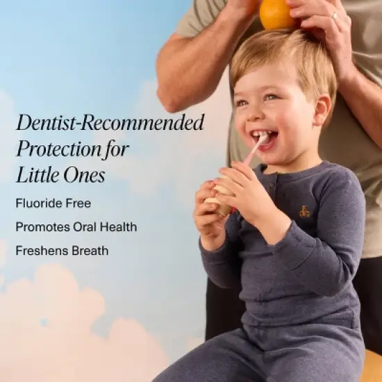 Boka Kids' Fluoride-Free Nano Hydroxyapatite Toothpaste - Orange Cream - 3.4oz image {3}