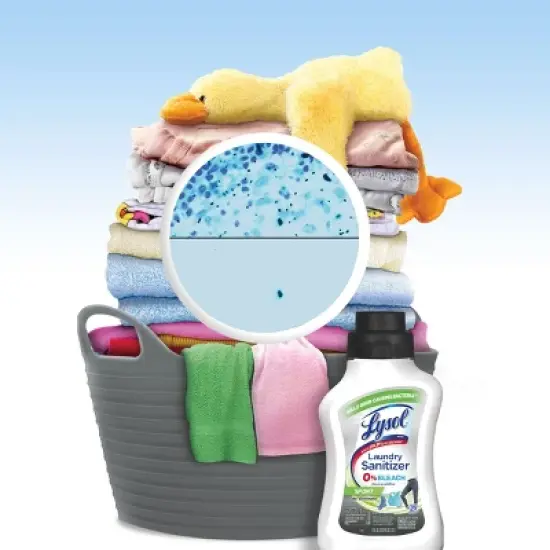 Lysol Laundry Sanitizer Sport 0% Bleach image {1}