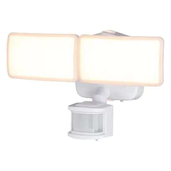 VAXCEL Merill Integrated LED Motion Sensor Dusk to Dawn Outdoor Security Flood Light image {9}