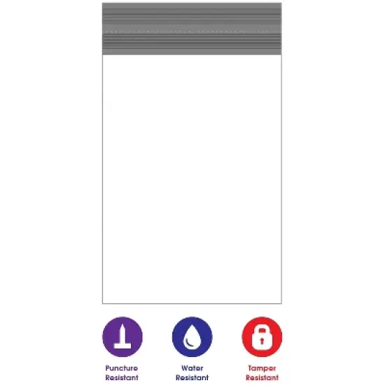 Box Partners Returnable Poly Mailers 14" x 17" White 100/Case RPM1417 image {2}