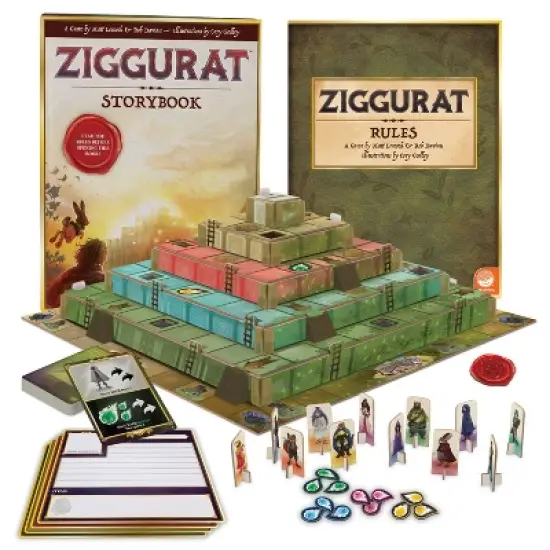 MindWare Ziggurat Board Game: Strategy & War for 2-4 Players, Includes Cards & Tokens, 2+ Hours Play image {1}