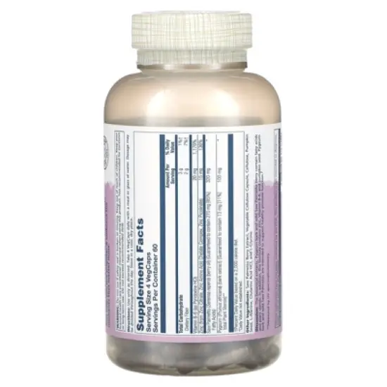 Solaray Vital Extracts, Saw Palmetto & Pygeum, 420 mg, 240 VegCaps image {1}