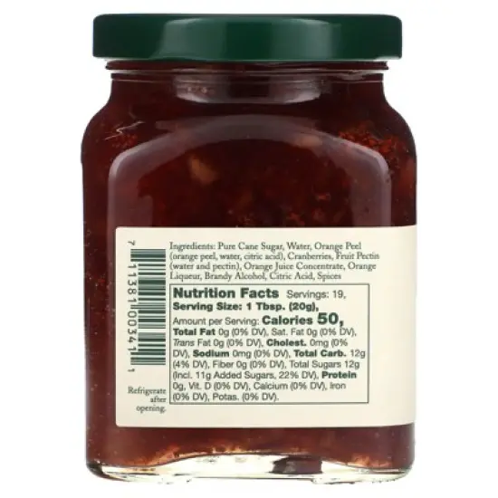 Stonewall Kitchen Orange Cranberry Marmalade, 13 oz (369 g) image {1}