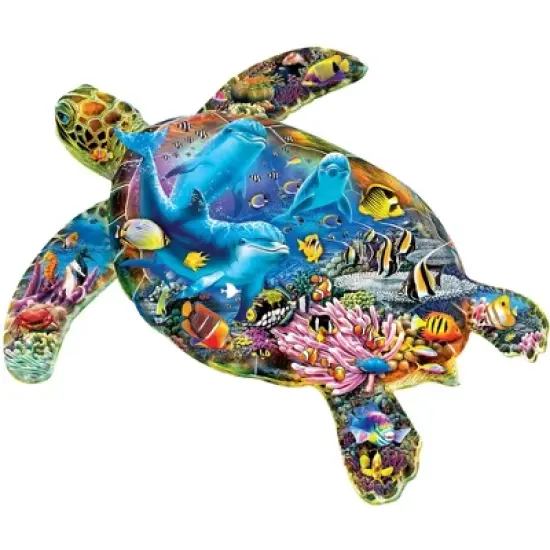 MasterPieces 1000 Piece Jigsaw Puzzle - Turtle Sailing - 25.6"x20.4" image {2}