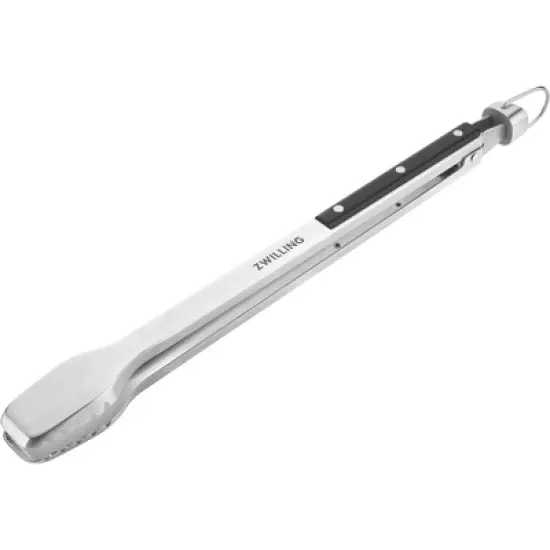 ZWILLING BBQ+ 16 inch Triple Rivet Stainless Steel Locking Grill Tongs image {7}