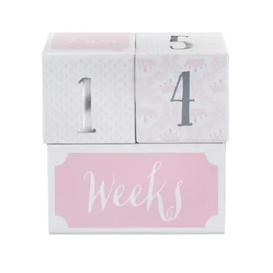 Baby Aspen My First Milestone Princess Baby Age Blocks | BA22006PK image {7}