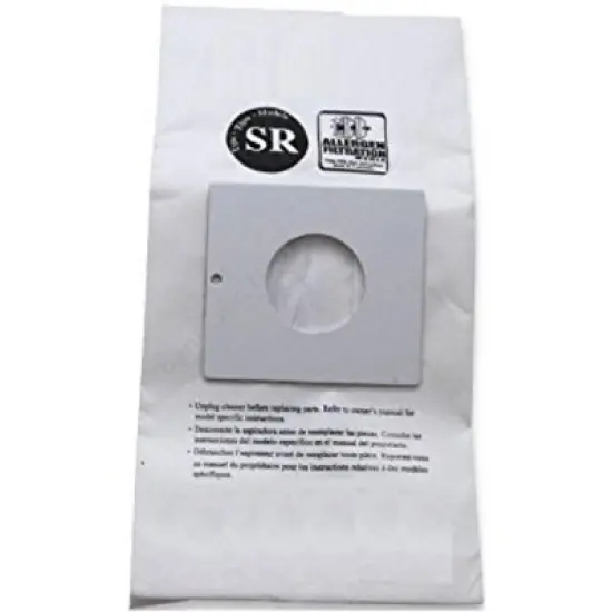 Hoover 401011SR Style SR Canister Vacuum Allergen Filtration Bags for S3590 Duros Canisters 9Pk image {2}