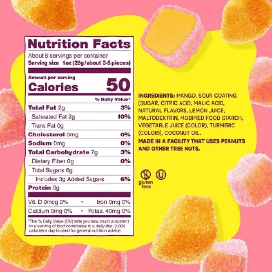 Fruit Riot Frozen Mixed Sour Mango - 8oz - Bag image {2}