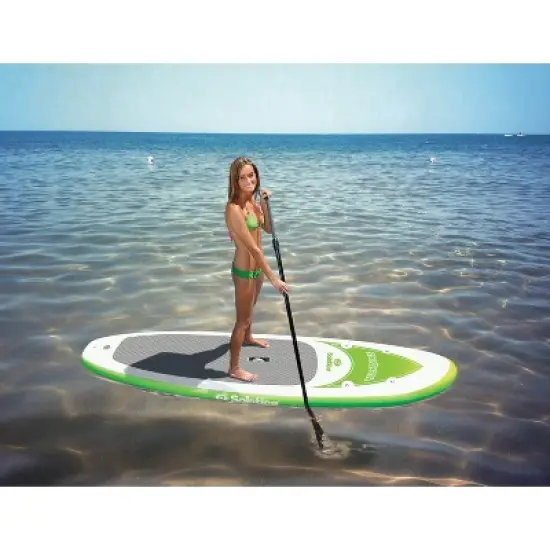 New Solstice Tonga 35132 Inflatable Stand-Up Light Weight Paddleboard w/ Paddle image {2}