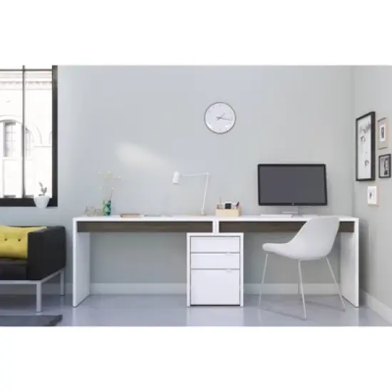 Chrono 3 Drawer Filing Cabinet - Nexera image {3}