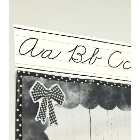 Carson Dellosa Education Farmhouse Alphabet Line: Cursive Bulletin Board Set, Grade 2-5 (39 pieces) image {4}