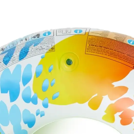 Intex 58202EP Inflatable 48" Color Whirl Tube Swimming Pool Raft with Handles image {3}