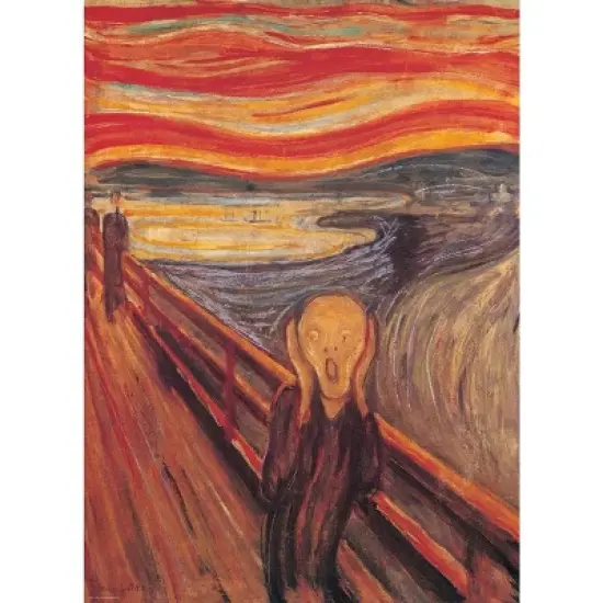 Eurographics Inc. The Scream by Edvard Munch 1000 Piece Jigsaw Puzzle image {2}