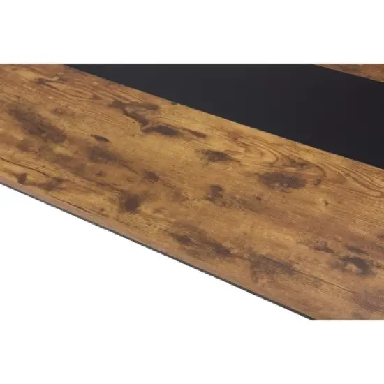 MaseiKar Computer Desk Large Office Desk, Gaming Desk Writing Desk Work Desk for Home Office, Study, Modern Simple Wooden Desk, Large Legroom image {11}