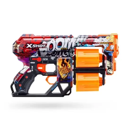 X-Shot SKINS Dread Dart Blaster - Boom by ZURU image {2}