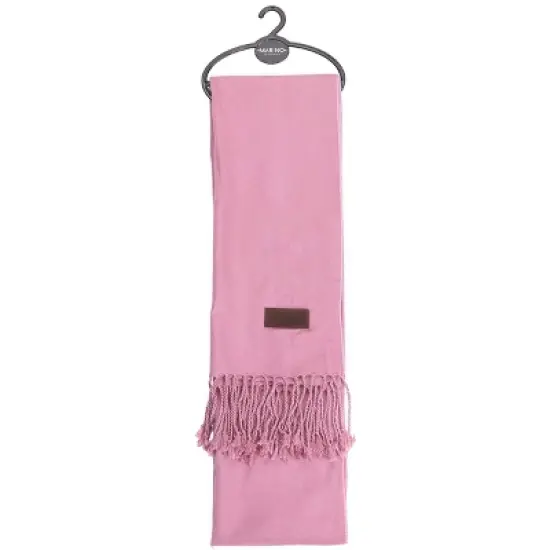 Mio Marino | Women's Solid Fringed 100% Cotton Scarf image {4}