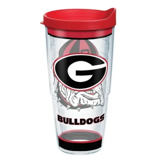 NCAA Georgia Bulldogs Tradition Classic Tumbler with Lid - 24oz image {2}