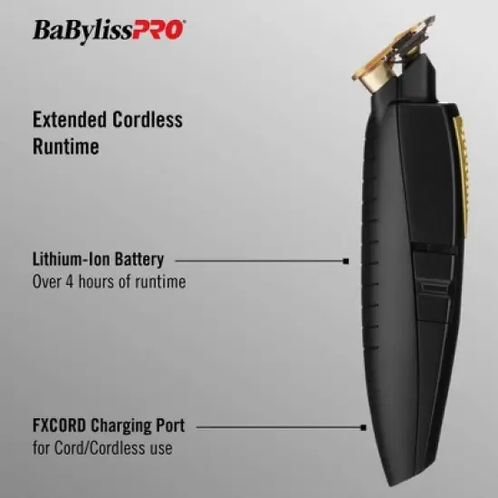 BaBylissPRO Cord/Cordless LithiumFX+ Ergonomic Trimmer image {7}