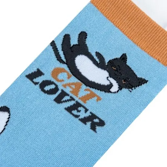 Cool Socks, Cat Lover, Funny Novelty Socks, Adult, Medium image {2}