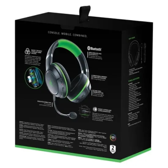 Razer Kaira Pro (Xbox Licensed) Wireless Multi-Platform Gaming Headset - Black image {4}