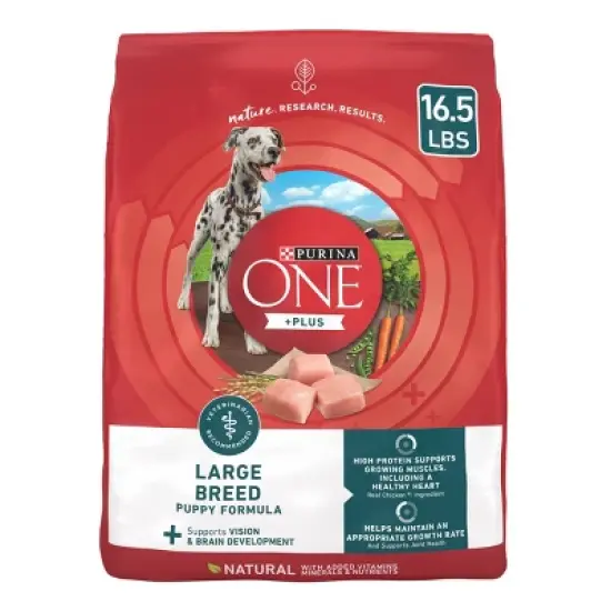 Purina ONE SmartBlend Large Breed Puppy Chicken Flavor Dry Dog Food image {7}