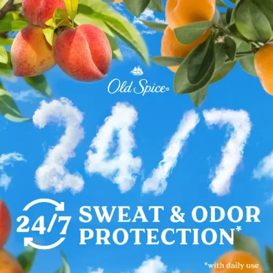 Old Spice Deodorant - Sunrise - Peach and Vanilla Scented - Aluminum-Free 3oz image {3}