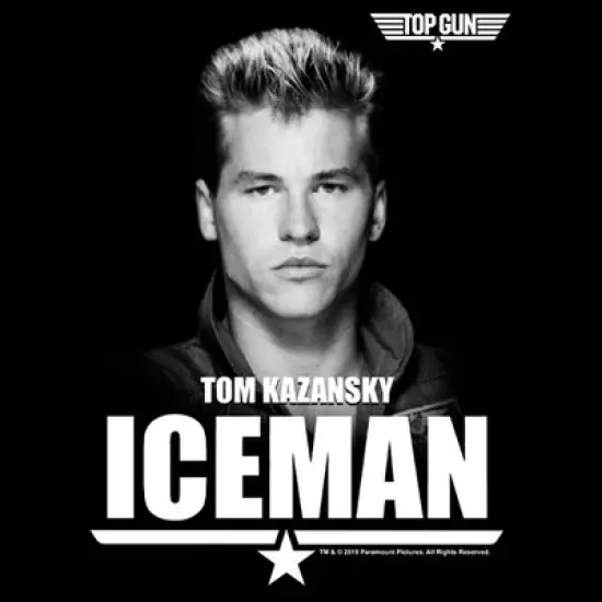 Men's Top Gun Tom "Iceman" Kazansky T-Shirt image {1}